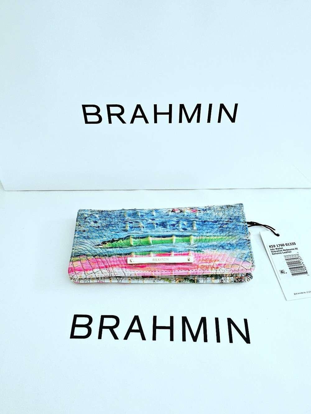 NWT Brahmin STAYCATION Ady Wallet - Picture 5 of 12